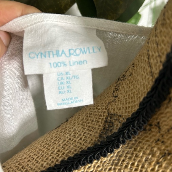 Cynthia Rowley White Button-Down Shirt - Picture 4 of 4